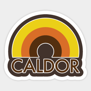 Caldor logo Sticker